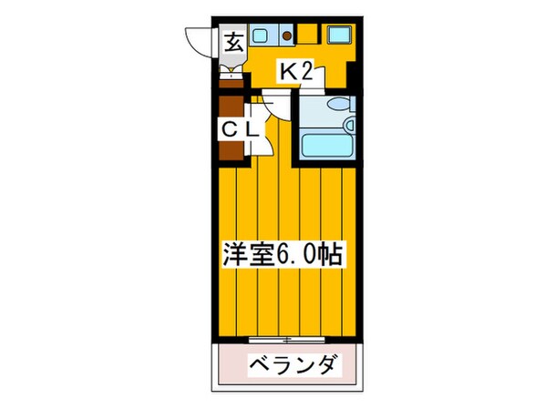 ライフコ－ト清水谷の物件間取画像